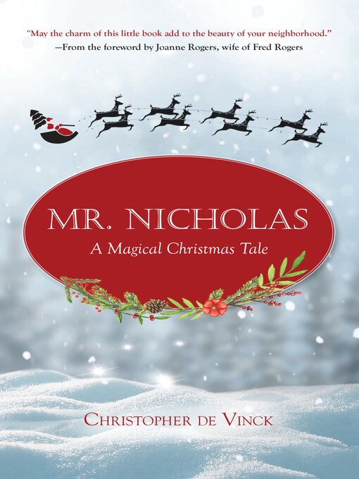 Title details for Mr. Nicholas by Christopher de Vinck - Available